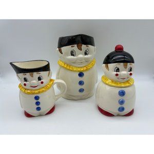 Vintage Goebel 3 Piece Pitcher and Sugar & Creamer Set